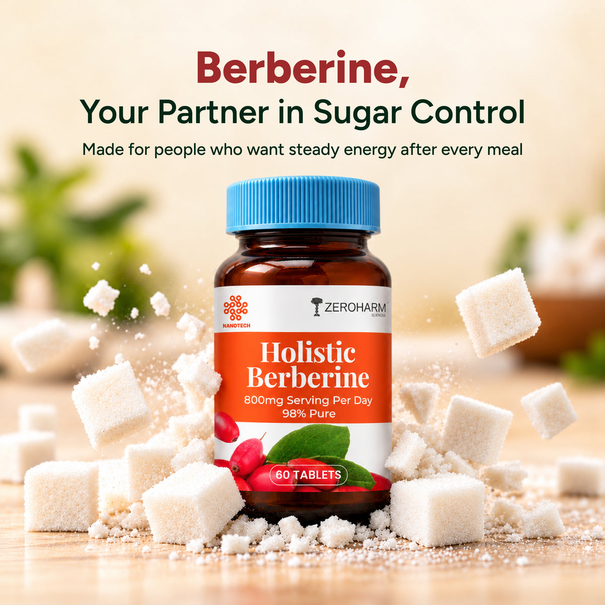 Holistic Berberine Complete Blood Sugar Support