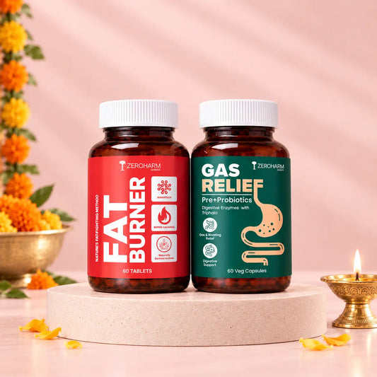 The Gut Wellness Duo: Gas Relief + Fat Burner