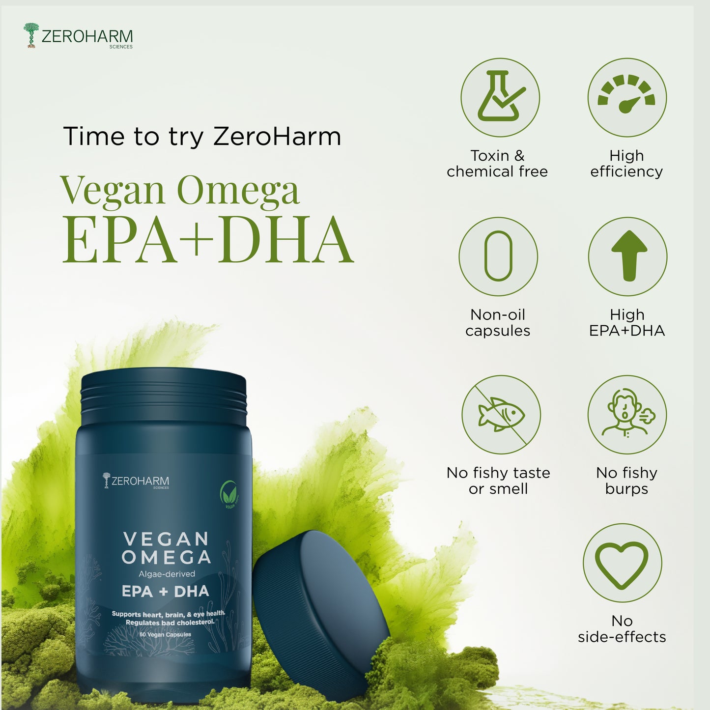 epa and dha capsules made with non oil capsules
