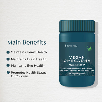 Vegan Omega 3 DHA Capsules