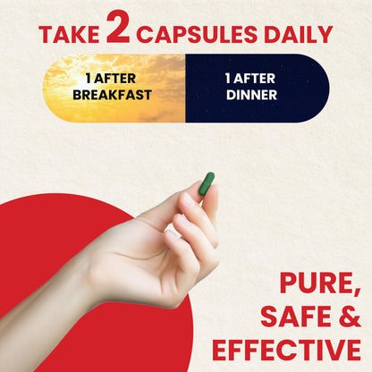 Ayurvedic Blood Purifier For Acne | 6 - Herb Nano Formula - Zeroharm