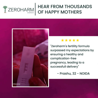 Ayurvedic ZeroHarm Narie Fertility Formula Tablets to Conceive Naturally - ZeroHarm