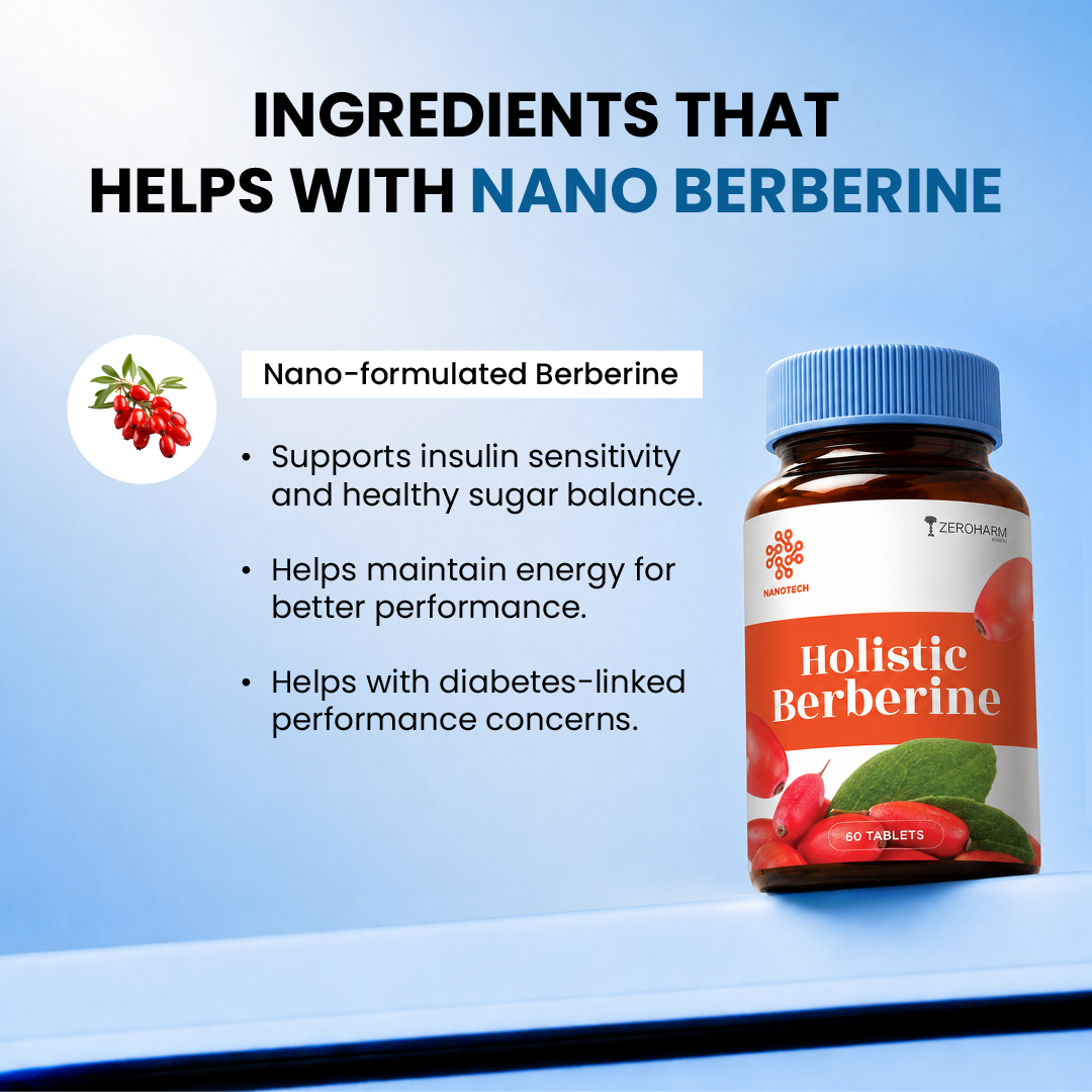 ZeroHarm GlucoVigor Berberine