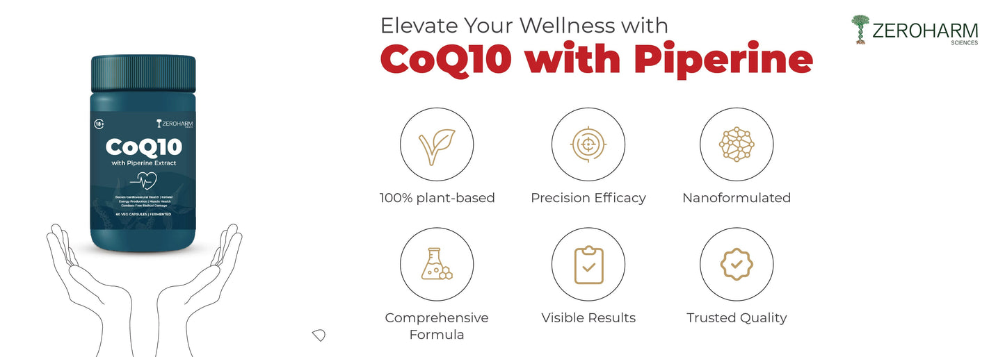 CoQ10 With Piperine Extract - Zeroharm
