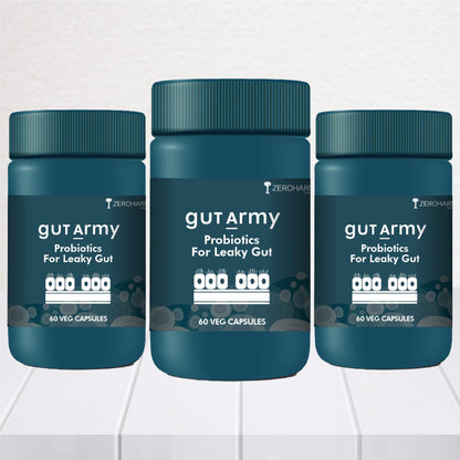 Gut Army Probiotic Leaky Gut Supplements - Zeroharm