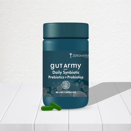 Gut Army Prebiotic & Probiotic Capsules