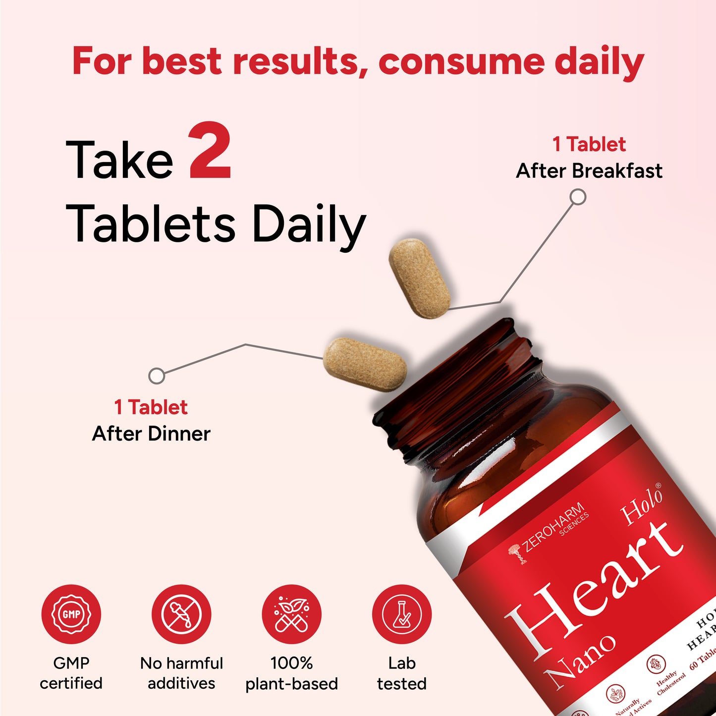 Holo Heart Tablets