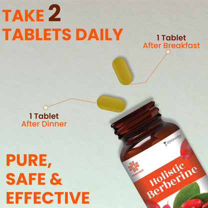 Holistic Berberine Tablets - ZeroHarm