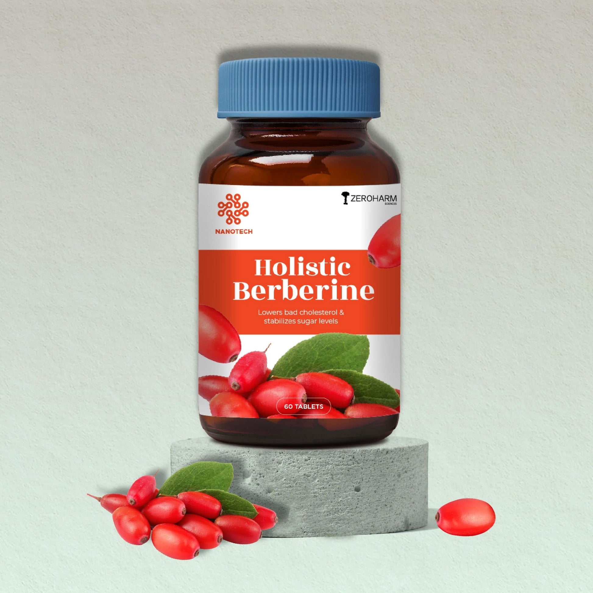 Holistic Berberine Tablets - ZeroHarm