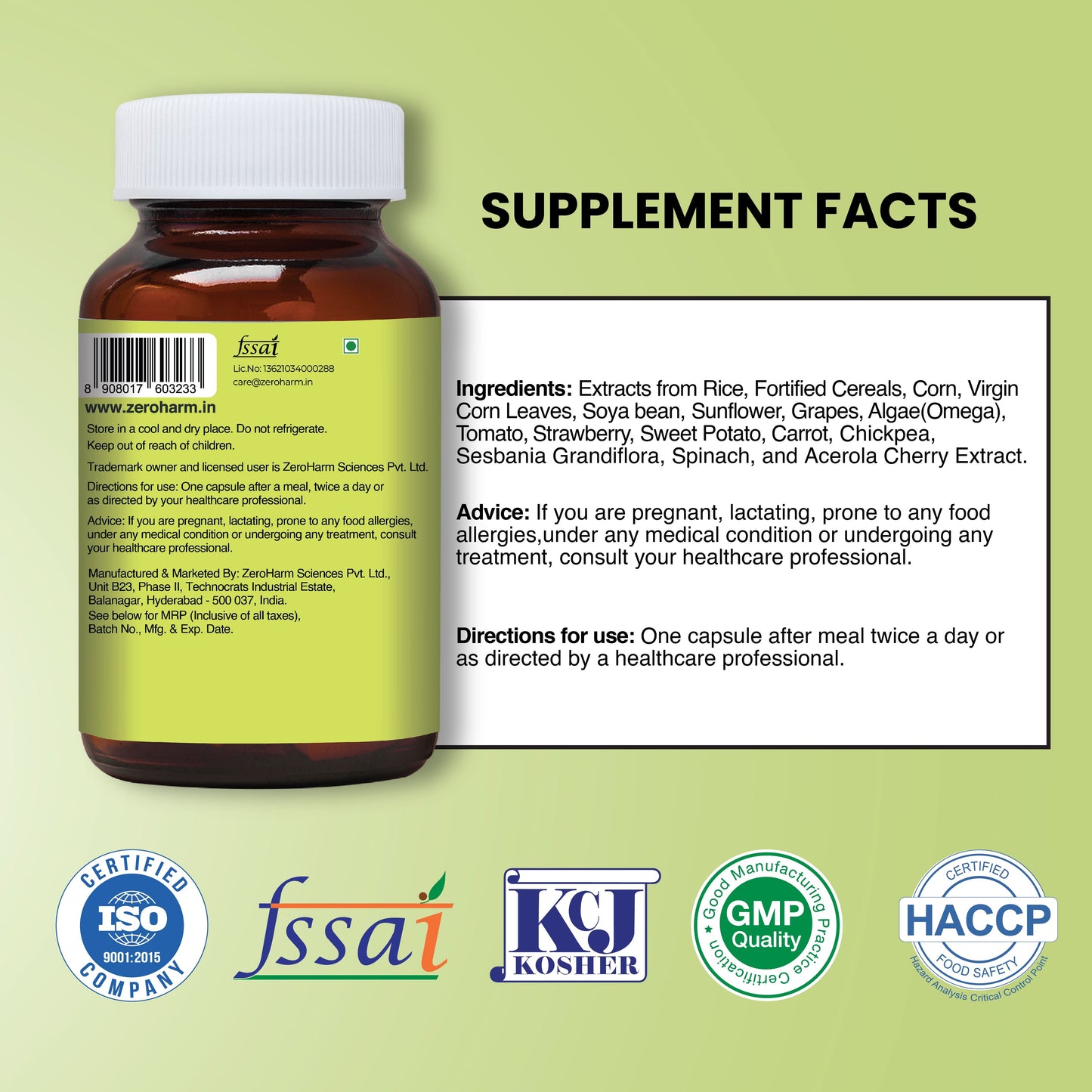 Probiotic Multivitamin All In One Capsules