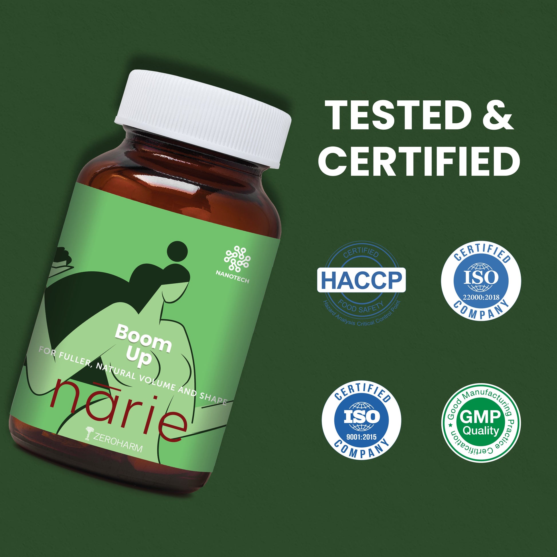 Narie BoomUp Ayurvedic Breast Increase Capsules - Zeroharm
