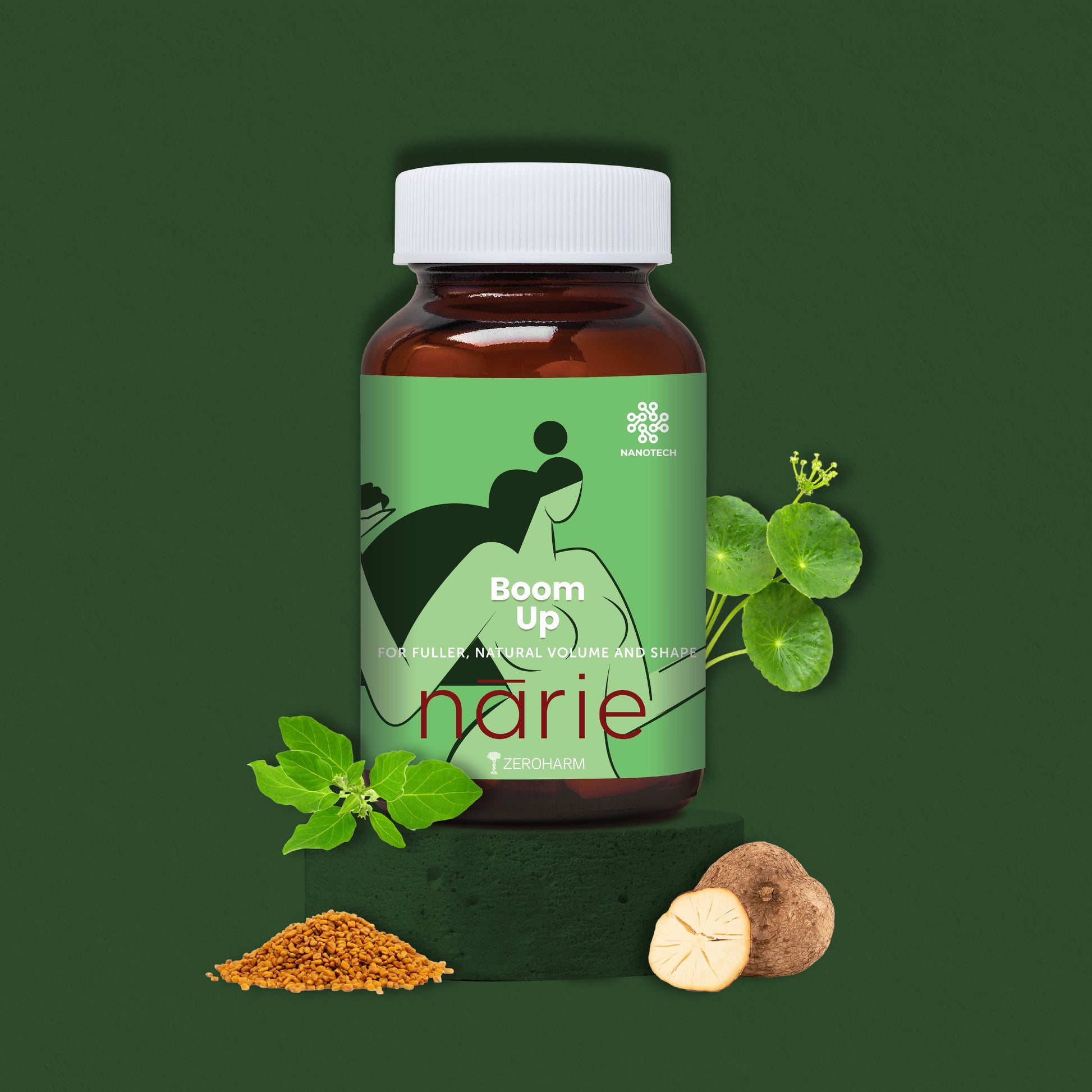 Narie BoomUp Ayurvedic Breast Increase Capsules - Zeroharm