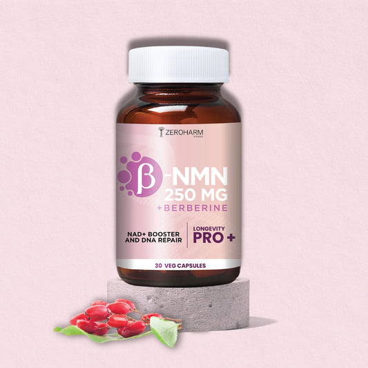 NMN 250 MG + Berberine | 30 Capsules To Boost NAD+