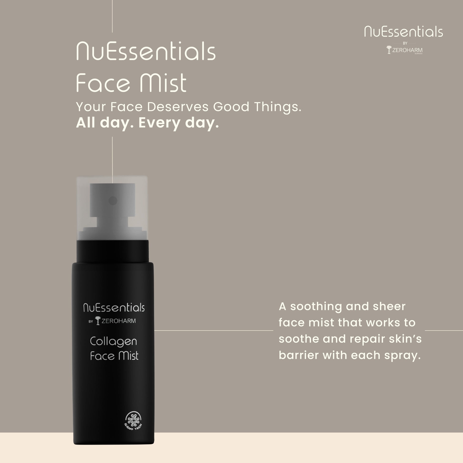 NuEssentials Face Mist - Zeroharm