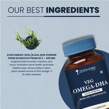 Veg Omega 3 DHA Capsules