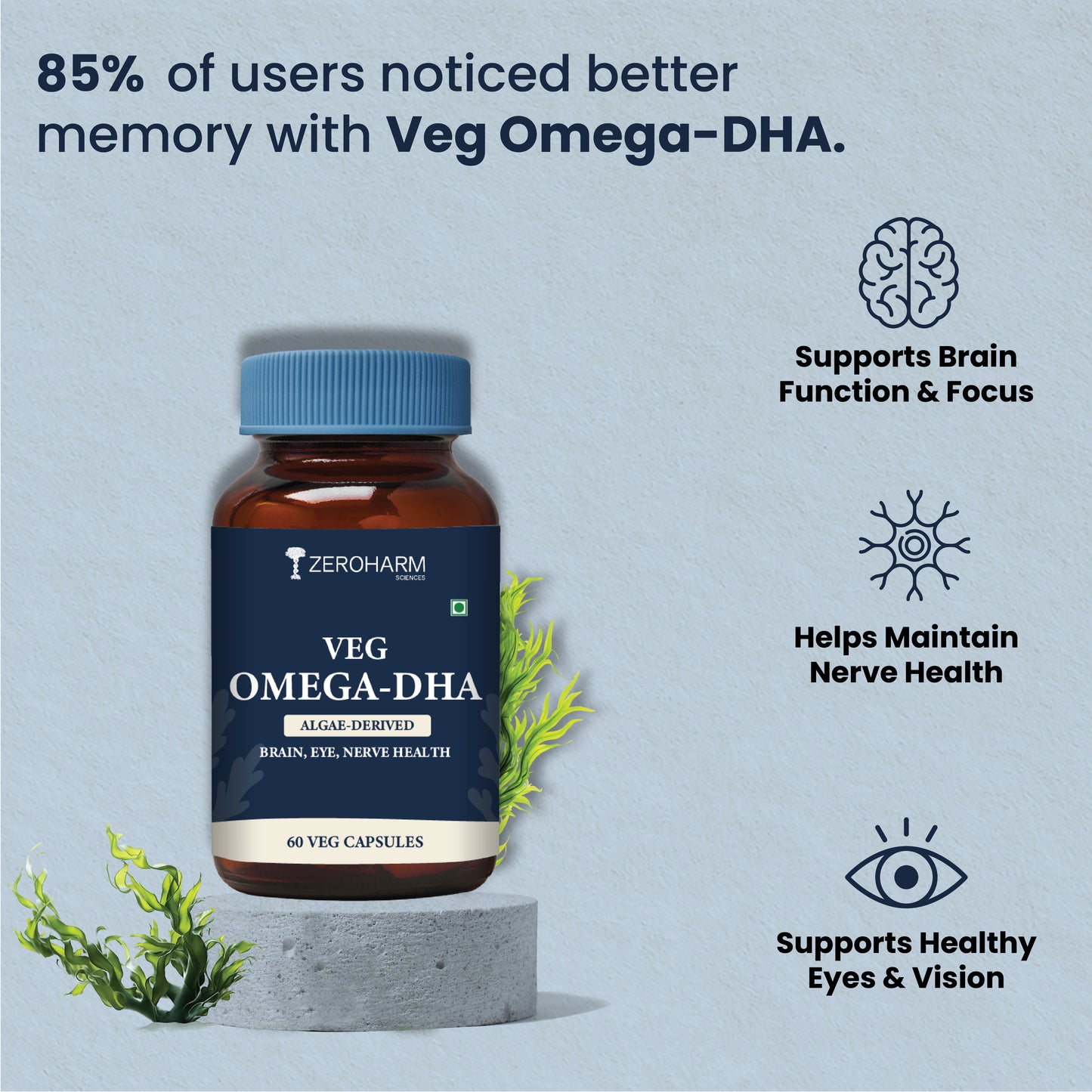 Veg Omega 3 DHA Capsules
