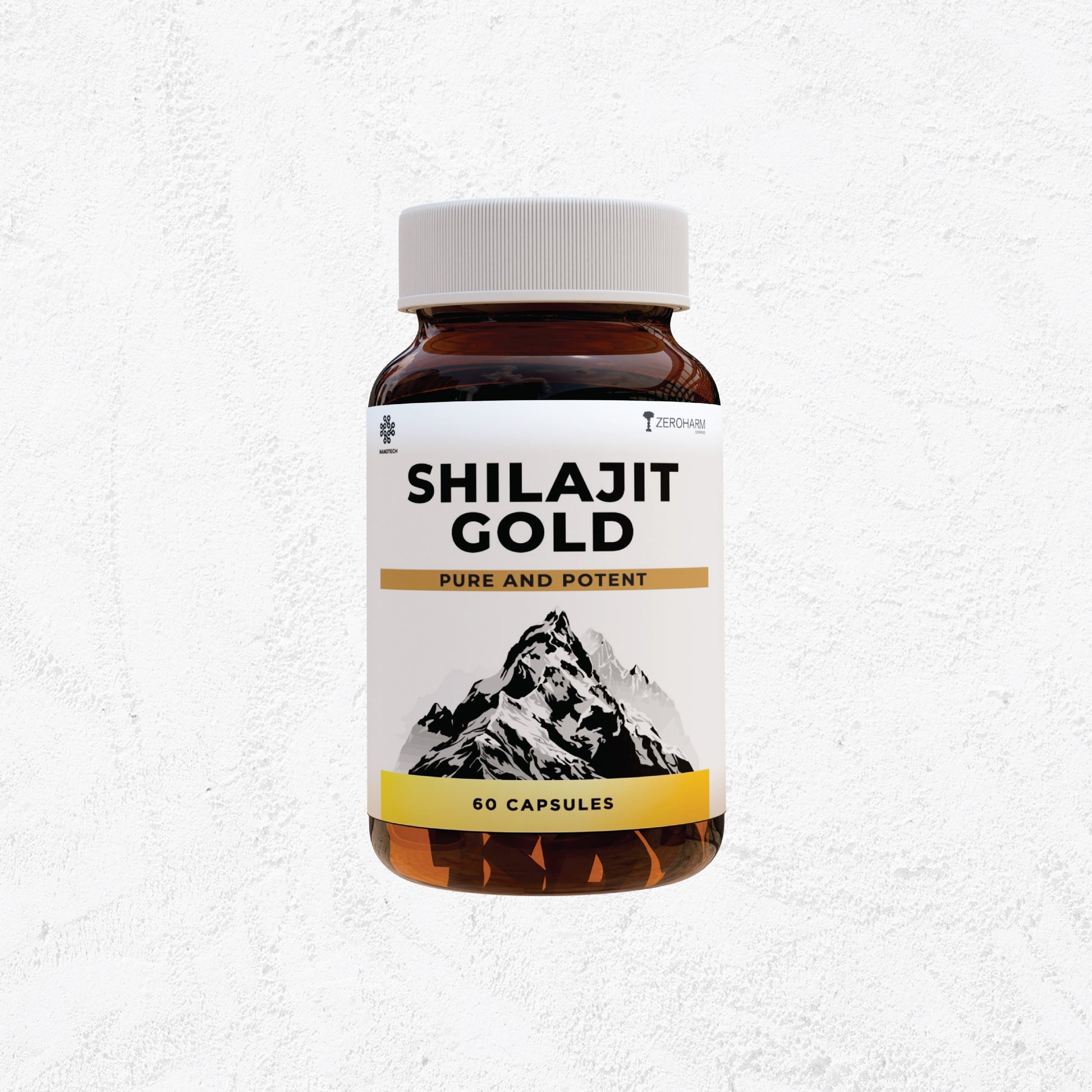 Pure Shilajit Gold Capsules - Zeroharm