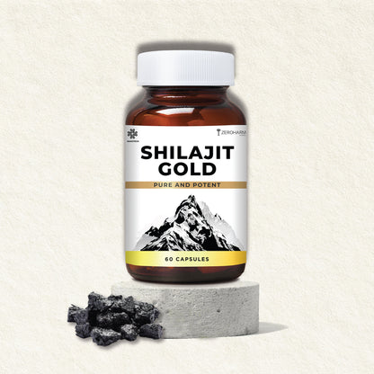 Pure Shilajit Gold Capsules - Zeroharm
