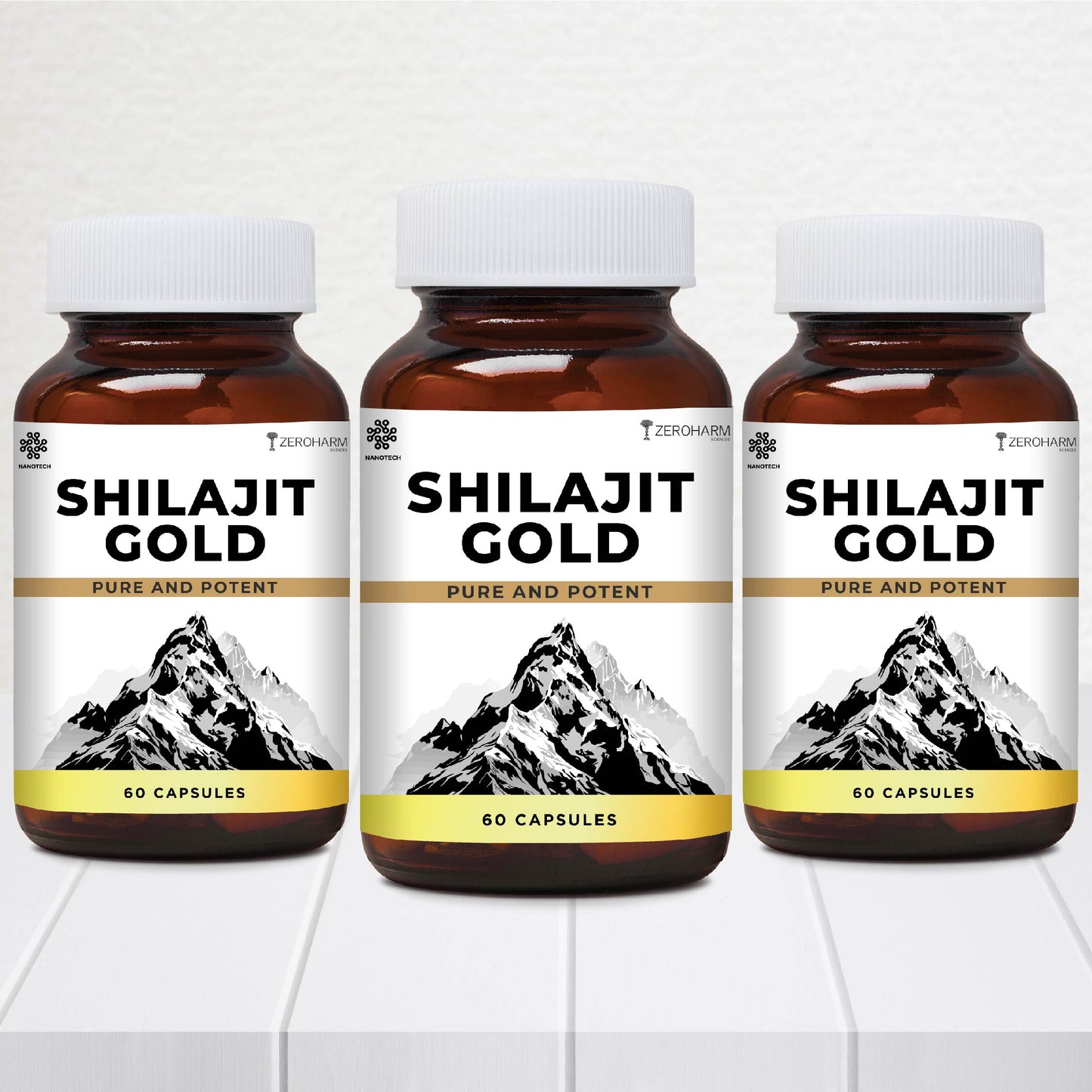 Pure Shilajit Gold Capsules - Zeroharm