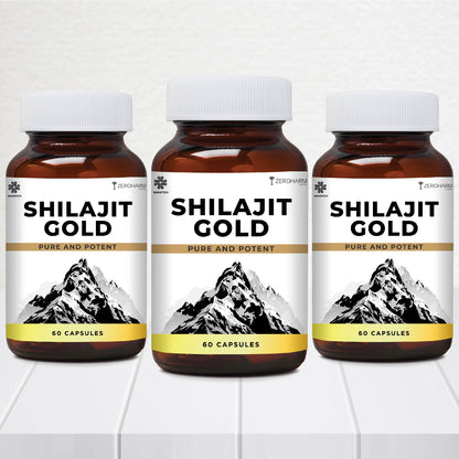 Pure Shilajit Gold Capsules - Zeroharm