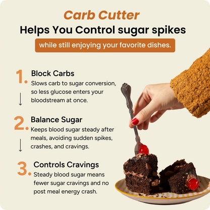 Carb Cutter: Natural Way to Control Sugar Spikes