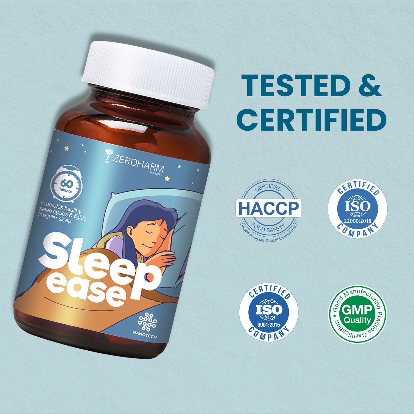 Holistic Sleep Ease Tablets
