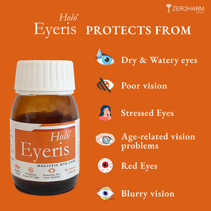 vision care capsules and it helps with dry, red and watery eyes
