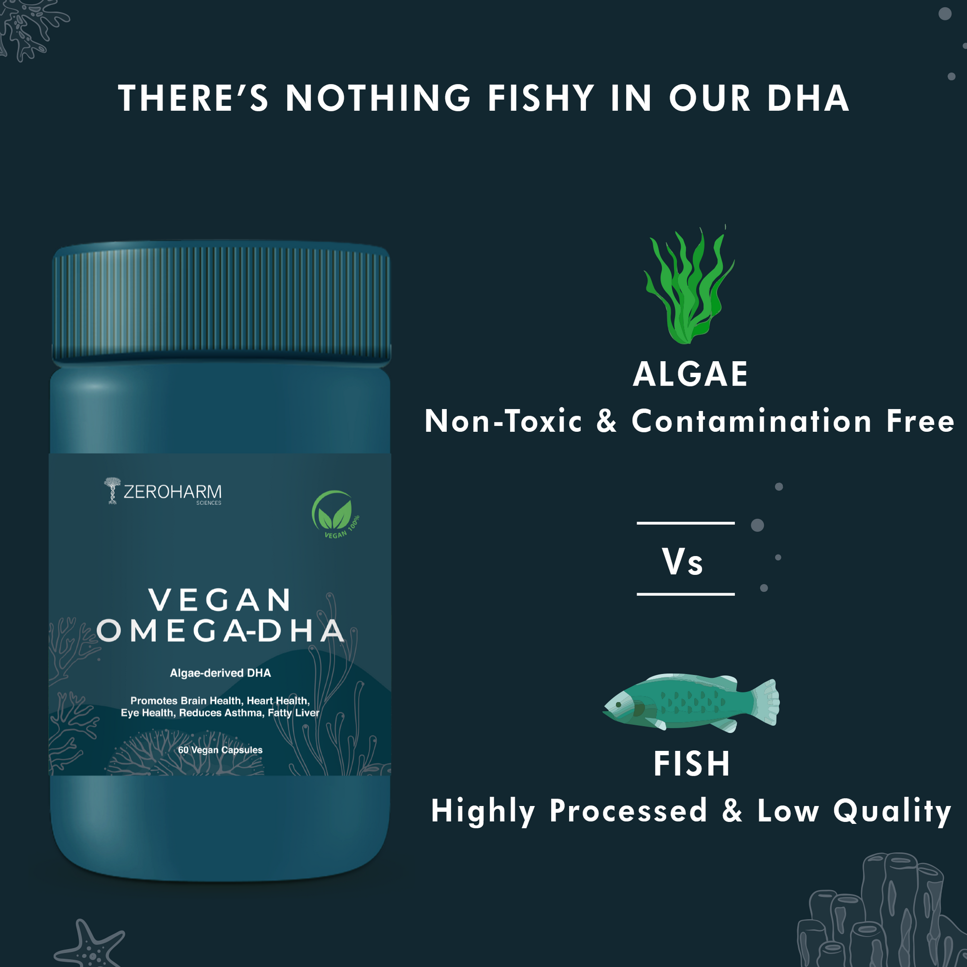 omega 3 dha extracted with algae