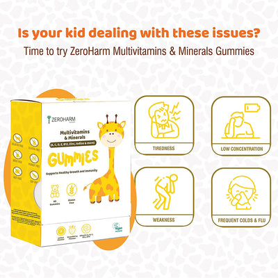 Zeroharm Multivitamin Gummies for Kids