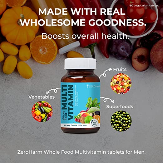 best vitamin tablets for men made with vegetables, fruits, and superfoods