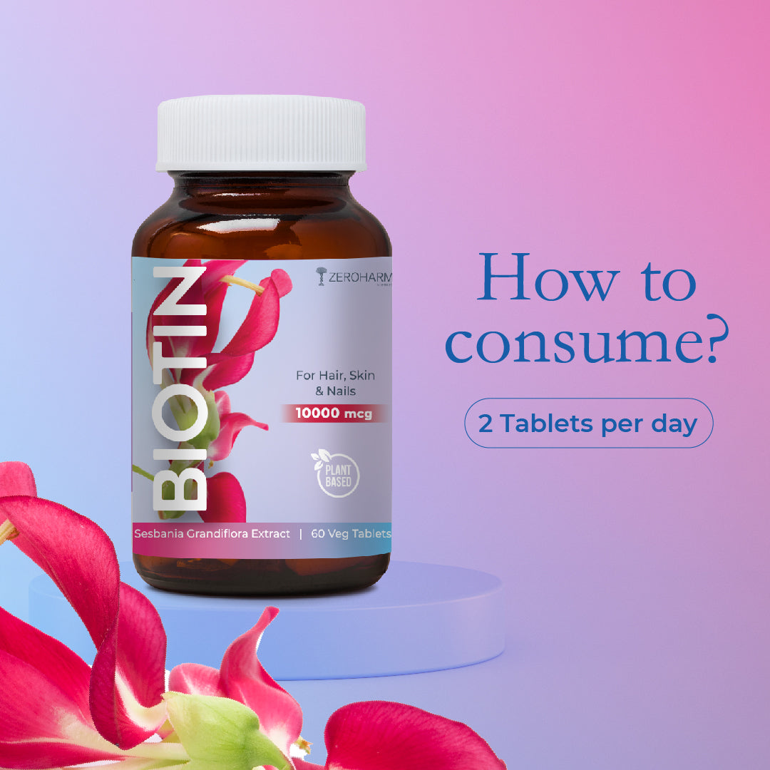 consumption details of biotin supplements for hair growth