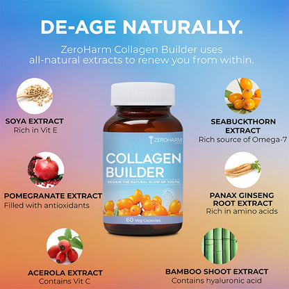 best collagen supplements made with ingredients like soya extract, seabuckthorn extract, panax ginseng root extract, bamboo shoot extract, acerola extract, pomegranate extract