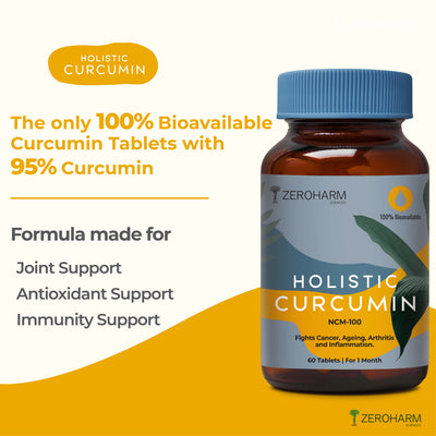 Zeroharm Holistic Curcumin Tablets